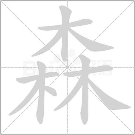 森字|森（汉字）